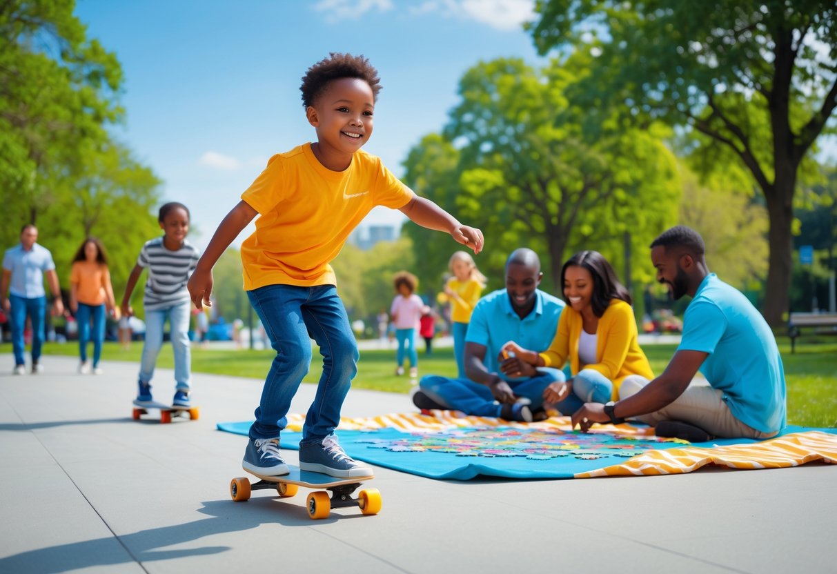 Sjove aktiviteter for hele familien Fra skateboarding til puslespil